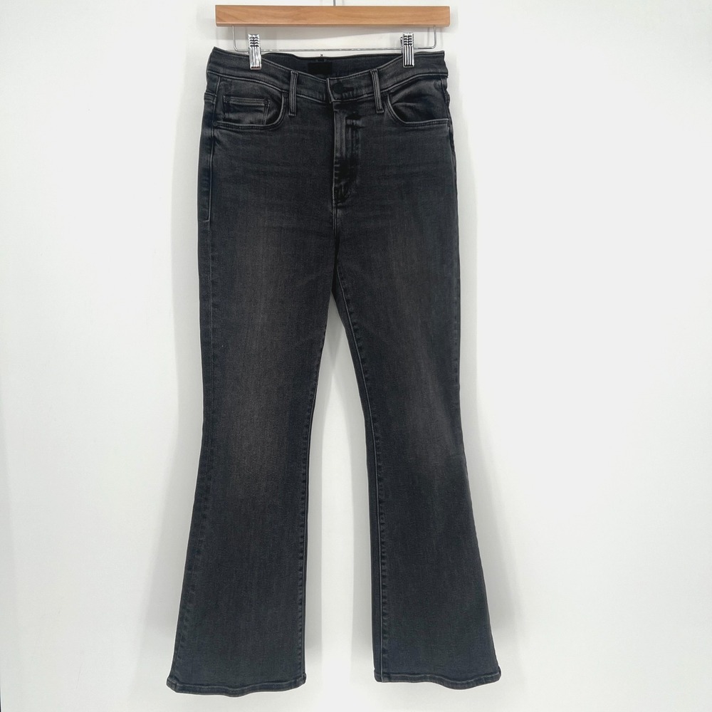 Mother Denim The Weekender Bootcut Jean Women 29 Dark Gray Can You Call My Phone
